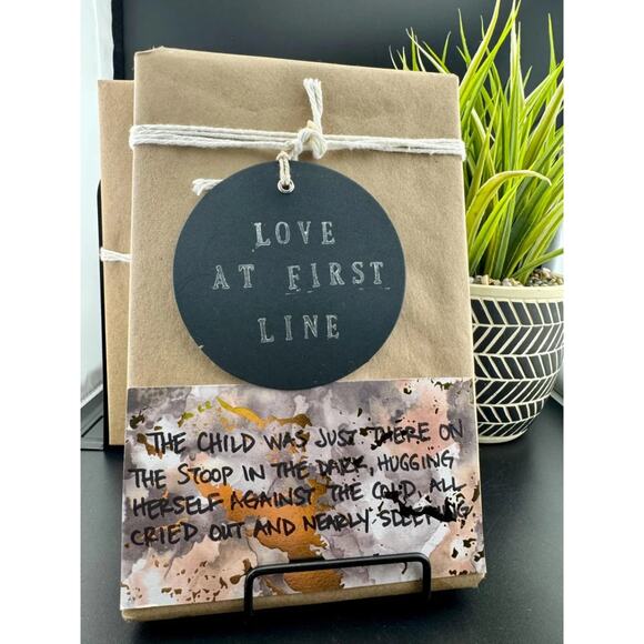 Love At First Line Book "The child was just there on the stoop in the dark..." - Picture 1 of 2